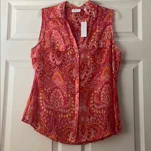 NWT New York & Company Sleeveless Blouse
